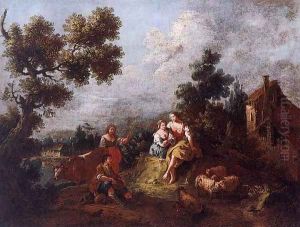 Landscape by Giuseppe Zais