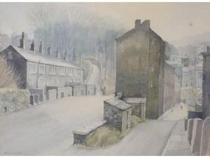 Lancashire Town Scene