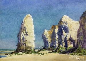 "cliff Near Birchington, Kent" by Cyril Ward