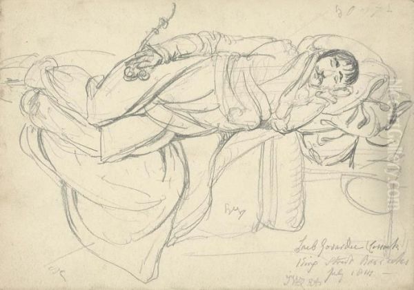A Sleeping Cossack - view 1