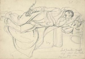 A Sleeping Cossack by James Ward