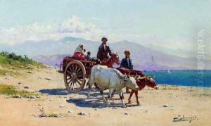 Caucasian Travellers by Richard Karlovich Zommer