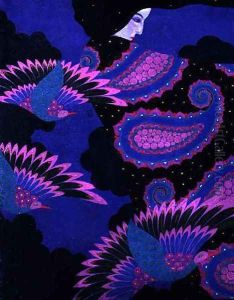The Dogess in Black by Vittorio Zecchin