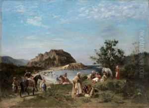 La Baignade Des Chevaux