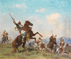 L'assaut Des Cavaliers Arabes L'assaut Des Cavaliers Arabes