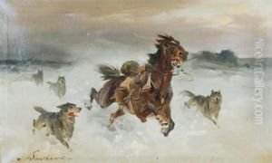Napad Wilkow by Ignacy (Czeslaw Wasilewski) Zygmuntowicz