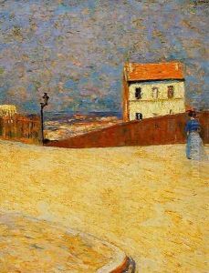 Cottage at Montmartre by Federigo Zandomeneghi