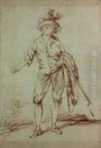 Portrait D'homme En Pied, La Baionnette Au Canon