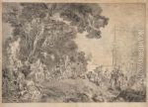 L'embarquement Pour Cythere by Jean-Antoine Watteau