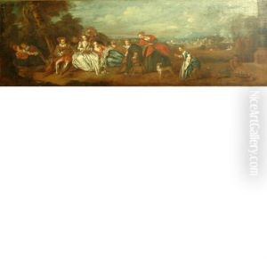 Fete Galante by Jean-Antoine Watteau