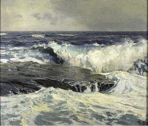 Seascape by Frederick Judd Waugh