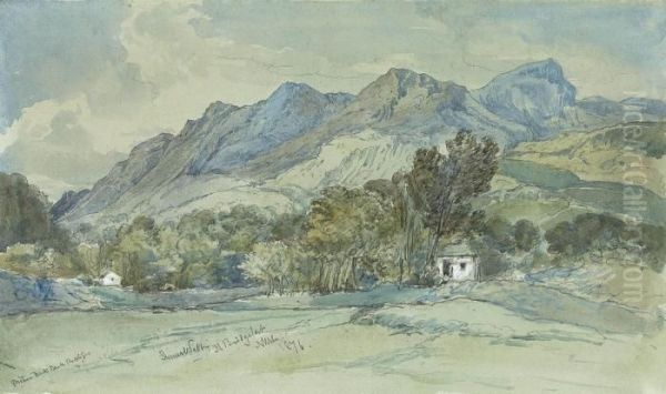 View Near Bedgellert, North Wales - view 1