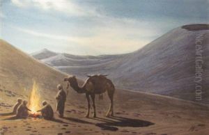 Camel Train by Edwin Lord Weeks