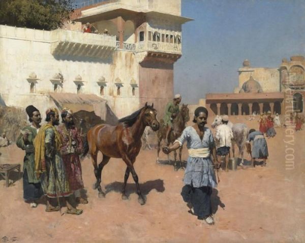 Persian Horse Dealer, Bombay - view 1