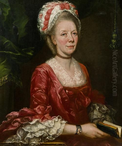 Portrat Einer Dame Mit Buch Und Bildnisarmband - view 1