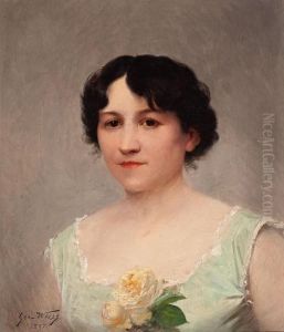 Retrato Femenino by Georges Emile, Geo Weiss