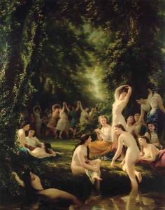 La Reine Bacchanal by Fritz Zuber-Buhler