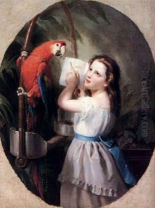 The Lesson by Fritz Zuber-Buhler