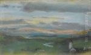 Limmattal Near Zurich by Albert Welti