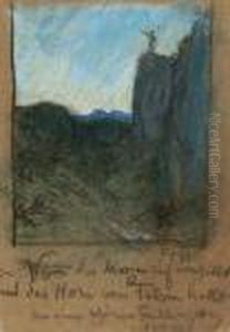 Der Morgenruf Des Hirten by Albert Welti