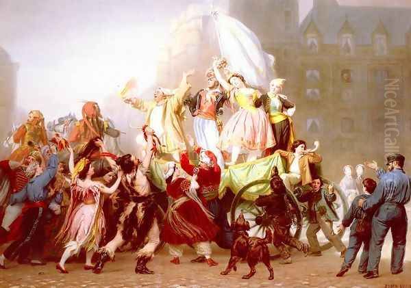 La Mi-Careme (The Third Thursday in Lent) - view 1