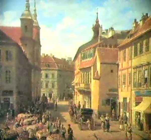 Weekly Market (Wochenmarkt) - view 1