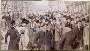 The Ringstrasse, Vienna by Theodore Zasche
