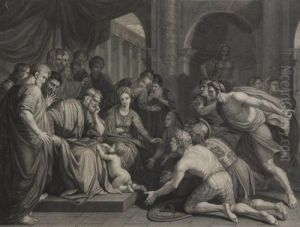 Cena Biblica by Benjamin West