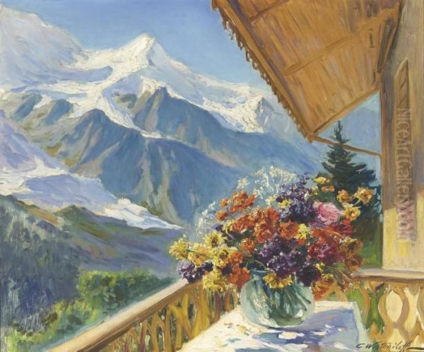 Mont Blanc, Switzerland - view 1