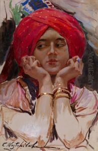 The Persian Princess by Constantin Alexandr. Westchiloff