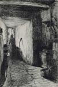 The Kitchen, From Twelve Etchings From Nature by James Abbott McNeill Whistler
