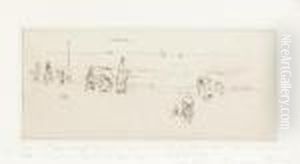The Beach, Ostend by James Abbott McNeill Whistler