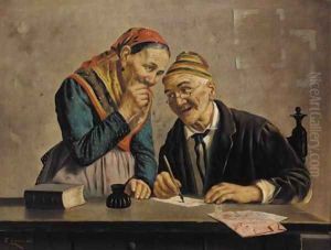 Elderly whispers by Jules Zermati