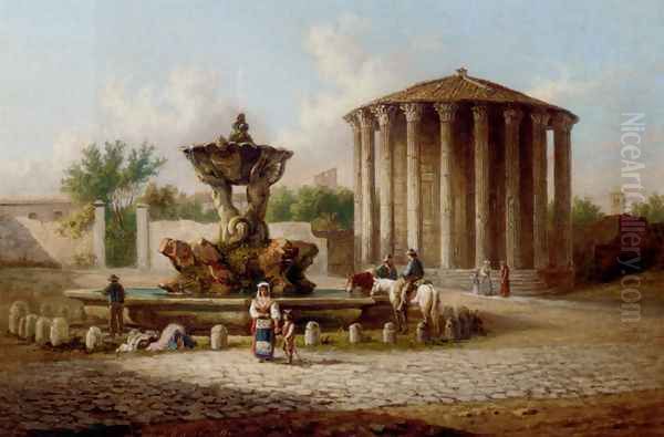 The Temple Of Vesta, Rome - view 1
