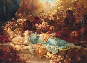 Sleeping Beauty by Hans Zatzka