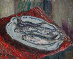Nature Morte Aux Poissons by David O. Widhopff