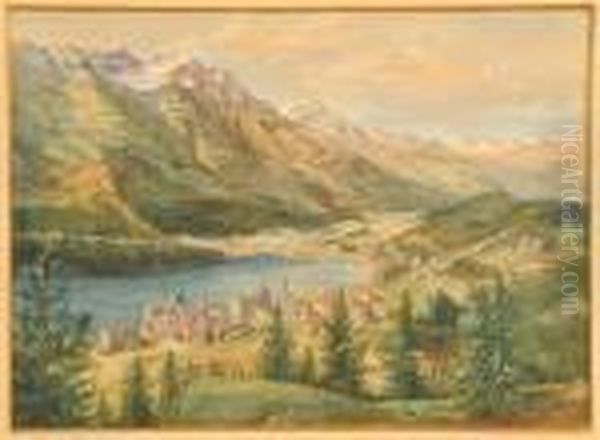 Veduta Di Saint Moritz - view 1