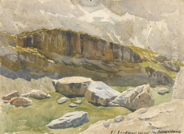 Felsige Bergpartie - view 1