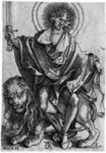 Die Sonne Der Gerechtigkeit by Hieronymus, Jerome Wierix