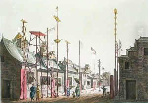 Great Walls of Peking, illustration from Le Costume Ancien et Moderne by Giulio Ferrario, published c.1820s-30s