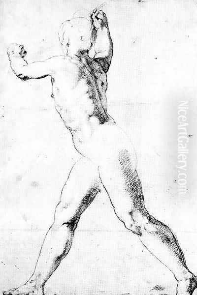 Study of a Male Nude - view 1