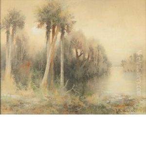 Florida Swampscape by James Ralph Wilcox