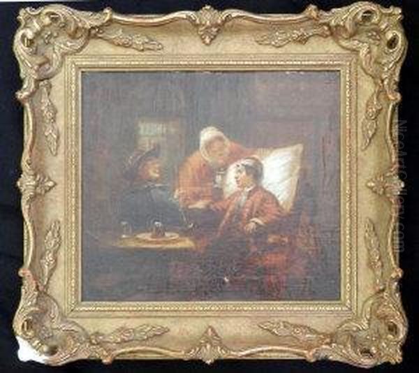 Couple Attending To An Invalid - view 1