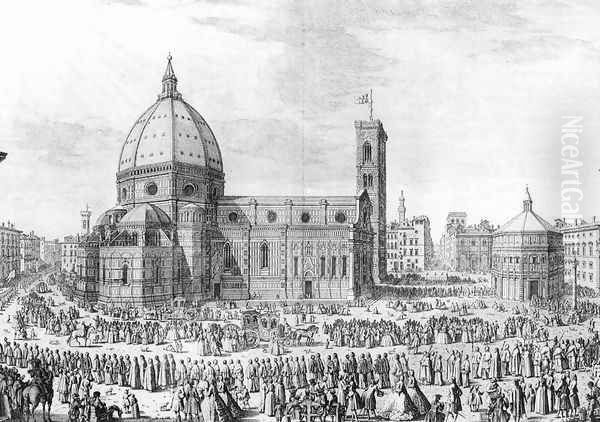 Florence Cathedral 1754 - view 1