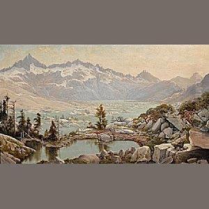 Mountain Lake by Jack Wisby