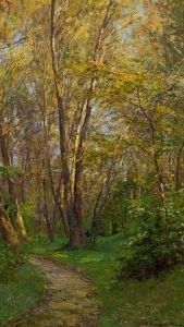 Fruhling Im Wienerwald by Olga Wisinger-Florian