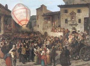 A gathering for the launch by Gustav Zafaurek