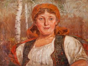 Dziewczyna W Krakowskim Stroju