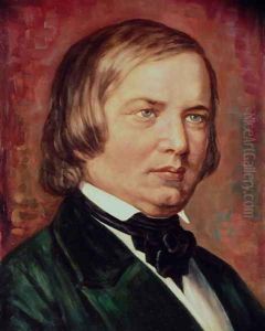 Portrait of Robert Schumann (1810-1856)