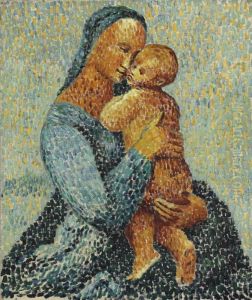 Mother And Child by Christopher Wood